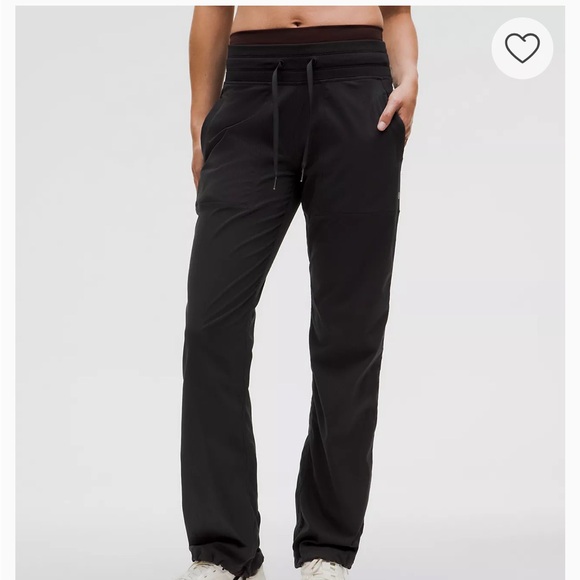 Lululemon Black Dance Studio Pants - Size 10 - Picture 1 of 2